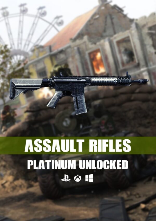 Assault rifles Platinum Unlocked